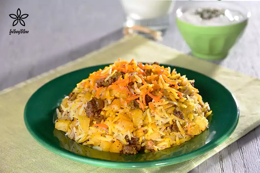 طرز تهیه کلم قمری پلو